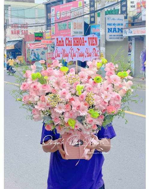 Giỏ hoa Tươi Thủ Đức 