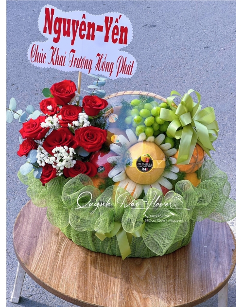 Giỏ trái cây linh đông thủ Đức 