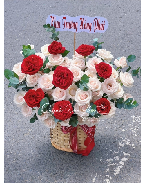 Hoa khai trương hcm