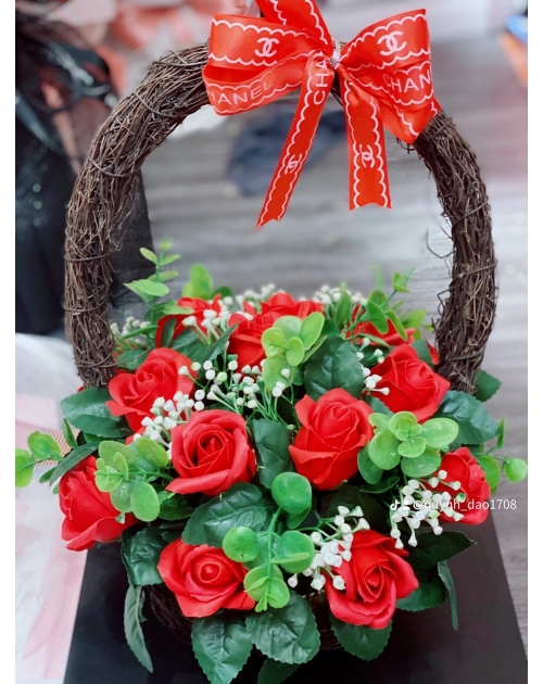Giỏ hoa sinh Nhật giá rẻ