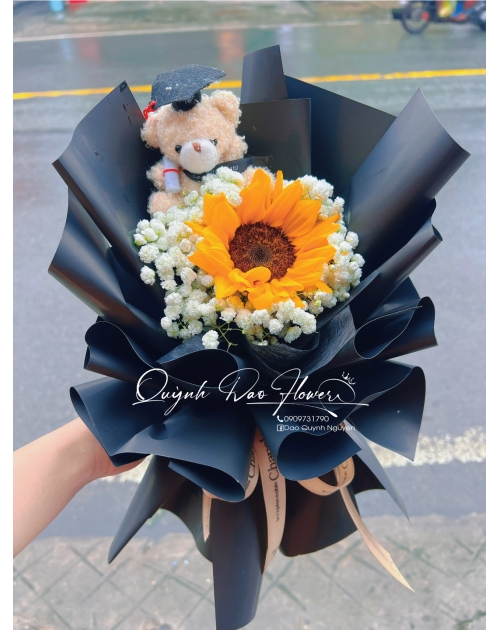 Bó hoa hướng dương 1 bông