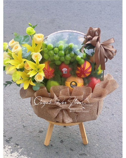 Giỏ trái cây dĩ an Bình dương hcm