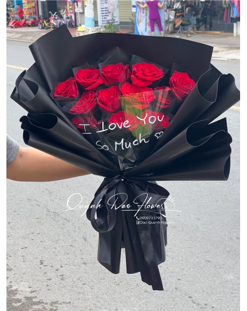 Bó hoa I Love You