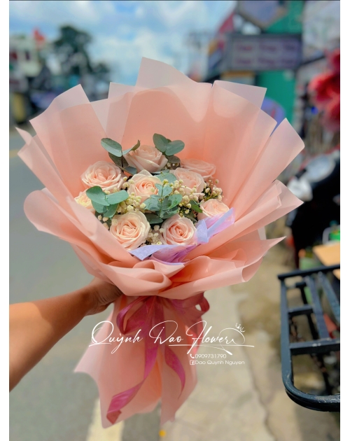 Bó hoa hồng nhỏ tặng bạn 