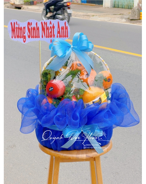Giỏ trái cây tặng sếp nam tại Thủ Đức 