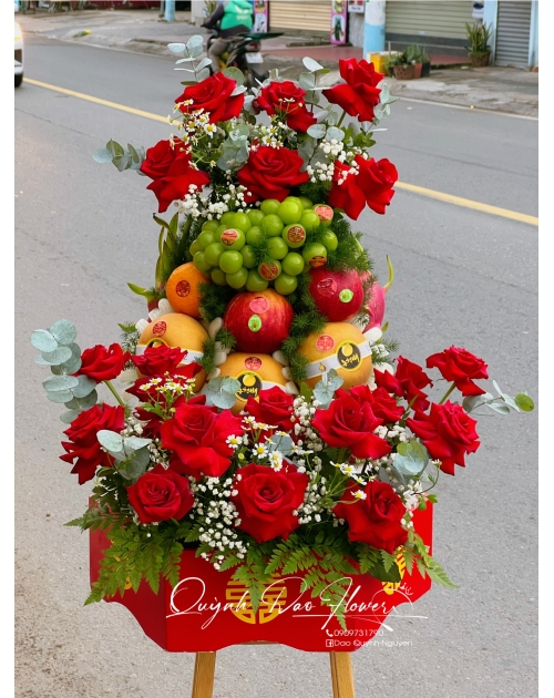 Mâm 4 quả cưới hỏi 