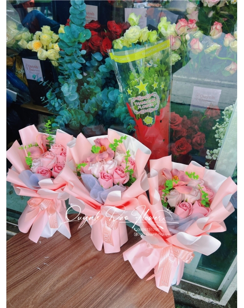 Bó hoa sáp nhỏ thủ Đức , hcm