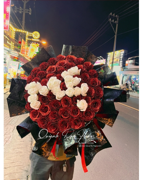 Bó hoa nhũ tặng mẹ