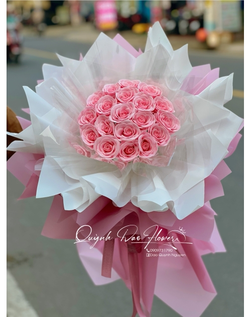 Bó hoa sáp cao cấp công chúa 