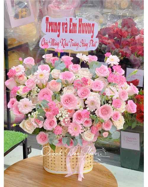 Giỏ hoa, lẵng hoa sinh nhật quận Bình Thạnh