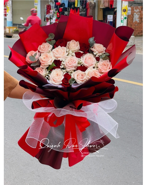 Bó hoa hồng tặng đại hội tại bình Dương, Thủ Đức 