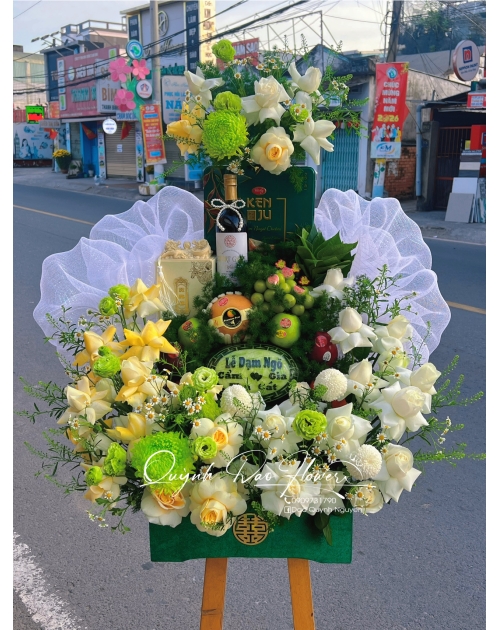 Lễ dạm ngõ xanh lá