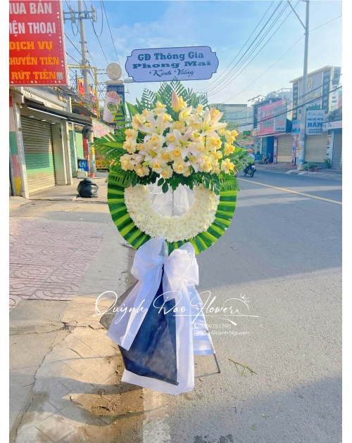 Kệ viếng cúc ly