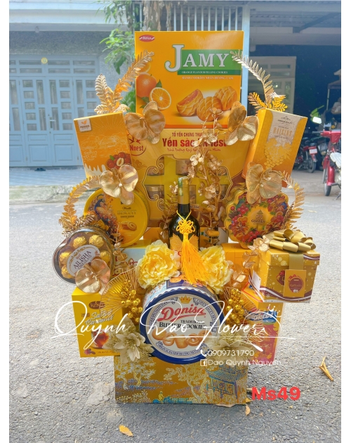 Giỏ qua Tết sang trọng 2026