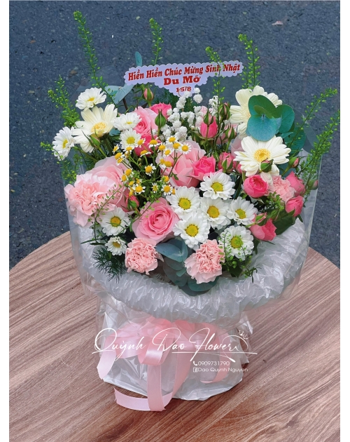 Hoa mix đủ loại hoa