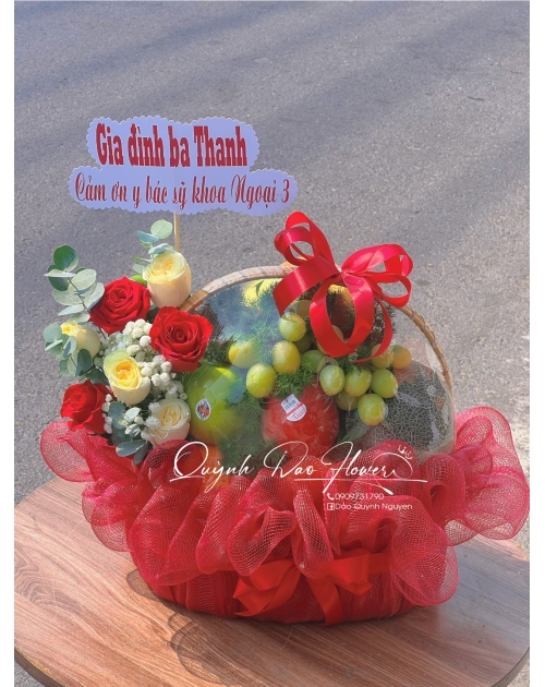 Giỏ trái cây đẹp rẻ thủ Đức 