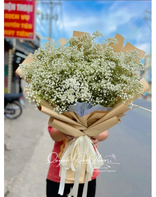 Bó hoa baby tặng sinh nhật bạn 