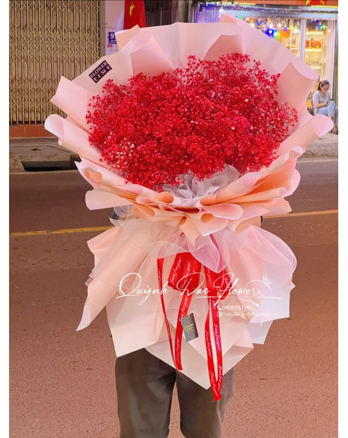 Bó hoa baby khổng lồ