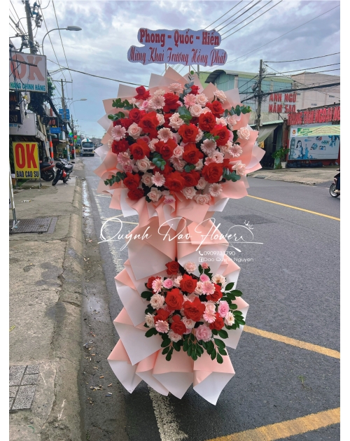 Hoa khai trương vườn lài quận 12