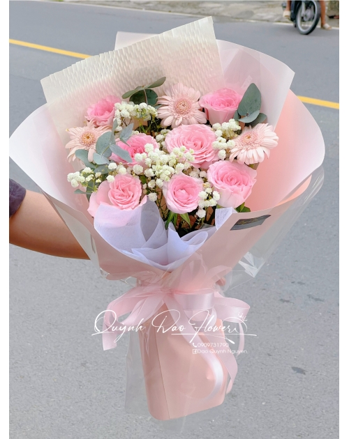 Bó hoa hồng tại Bình Chiểu 