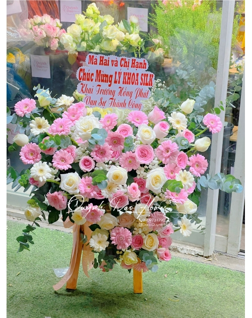 Kệ mini tone Hồng 