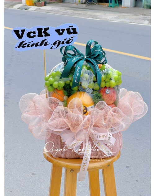 Giỏ trái cây đi giỗ Thuận An