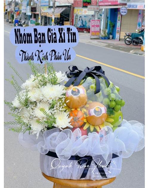 Giỏ trái cây viếng Vĩnh phú