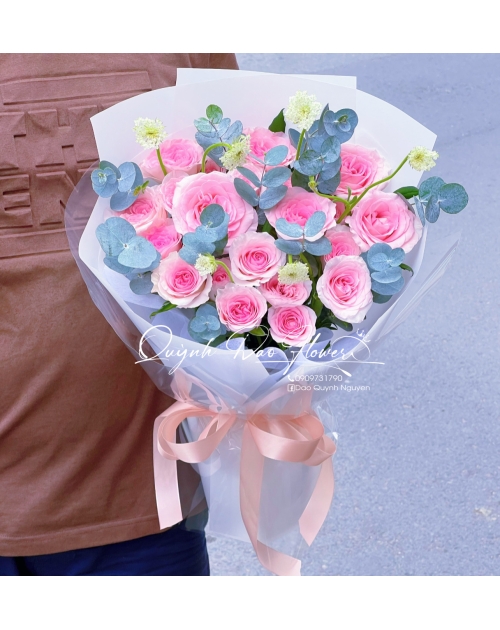 Bó hoa hồng lạc thần quận 12