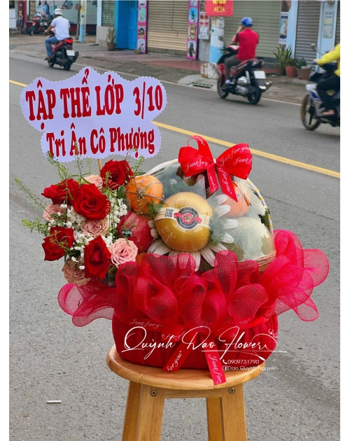 Giỏ trái cây tri ân thầy cô  tại Thủ Đức 