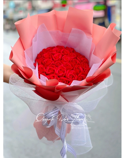 Bó hoa sáp 30 bông tặng sinh nhật 