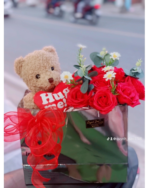 Bó hoa khổng lồ size 25cm tặng người thân 