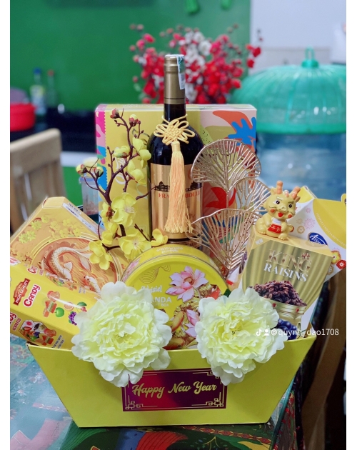 Giỏ quà Tết rẻ nhất tại Sài Gòn 