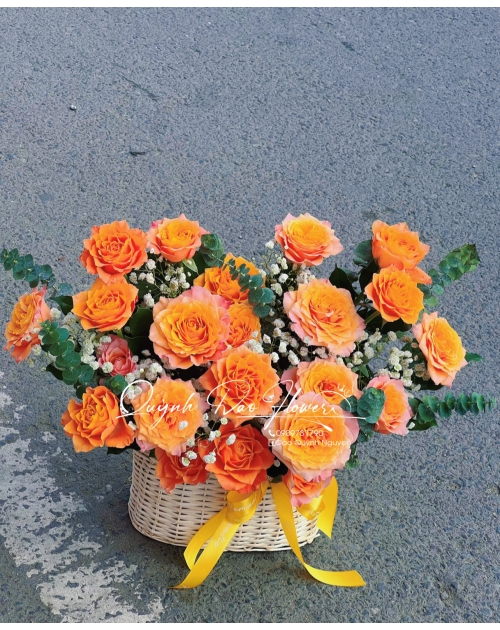 Giỏ hoa camprit 500k