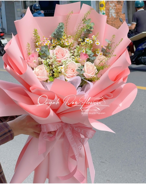 Bó hoa hồng sinh nhật 