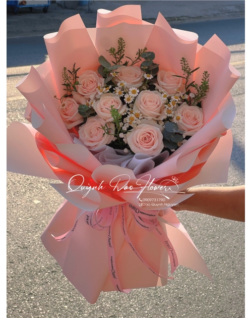 Hoa hồng kem paster 