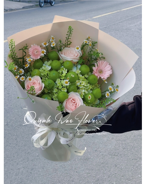 Bó hoa nho xanh thủ Đức 