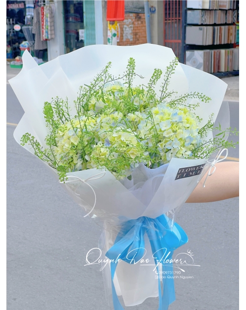 Bó hoa Cẩm Tú cầu xinh tặng bạn gái 