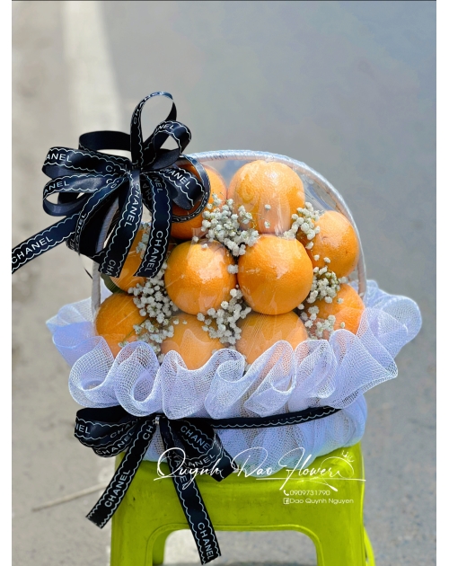 Giỏ trái cây cam viếng 