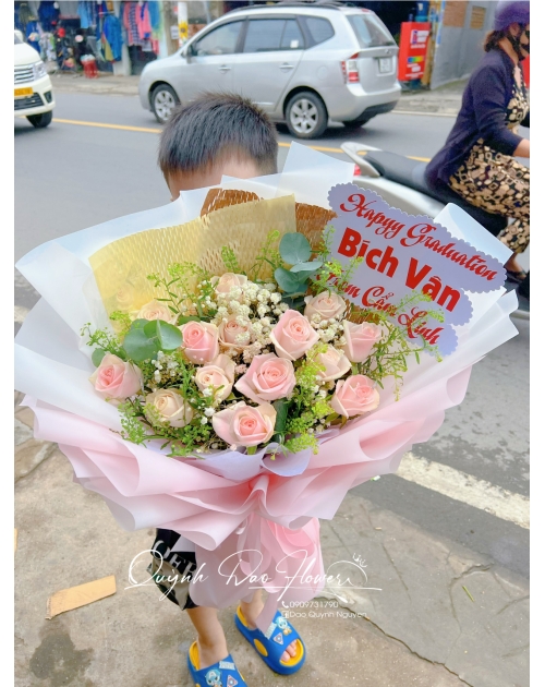 Bó hoa hồng nhỏ tặng sinh nhật 