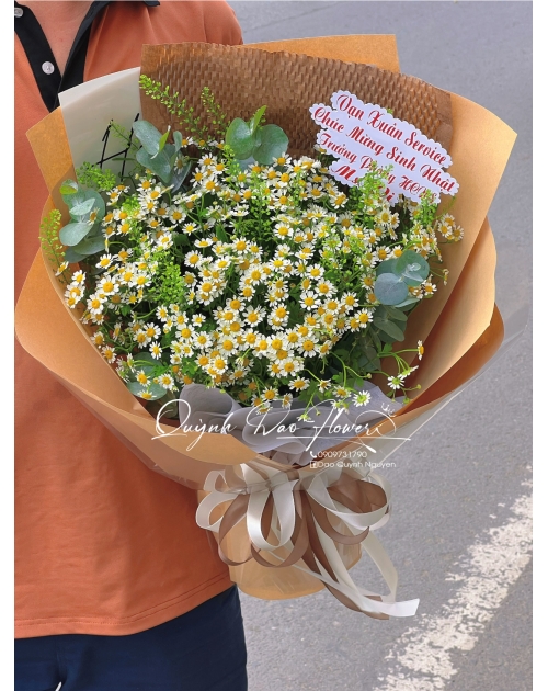 Bó hoa cúc tana quận 12