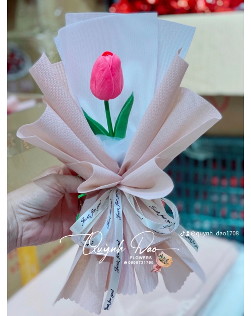 Bó hoa tulip 1 bông 