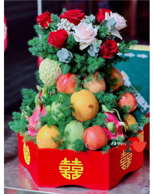 Mâm quả cưới giá rẻ nhất tại Thủ Đức, Bình Dương 