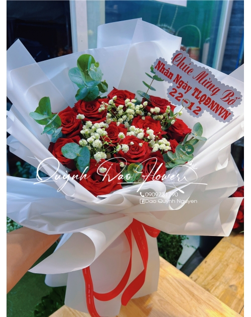 Bó hoa đỏ thuận an