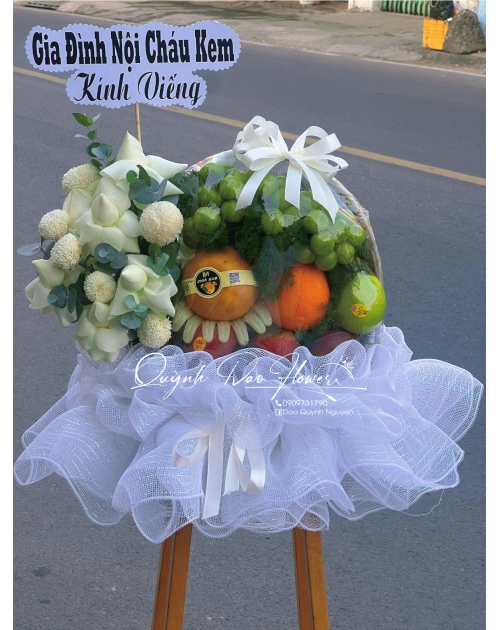 Giỏ trái cây viếng bình dương 