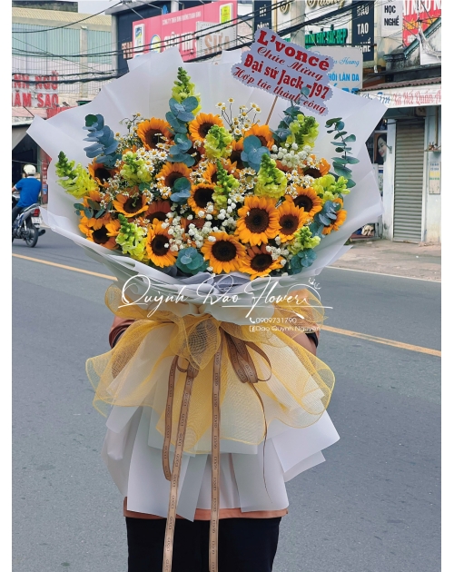 Hoa tặng đối tác 