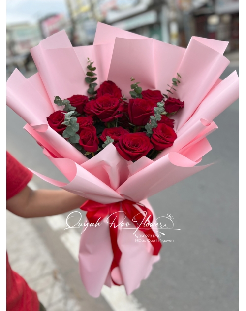 Bó hoa hồng nhỏ