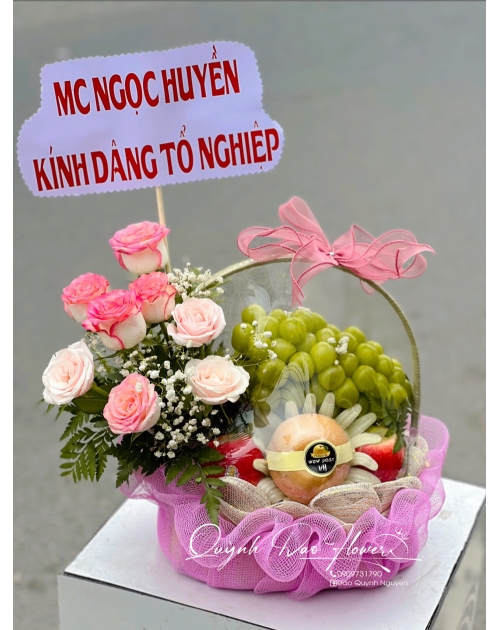 Giỏ trái cây dâng tổ nghiệp 