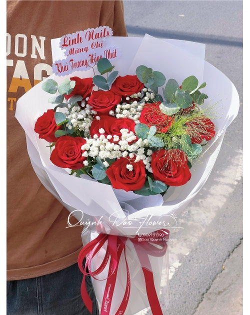 Hoa tươi sinh nhật dĩ an