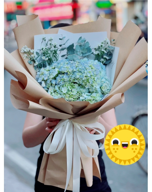 Bó hoa Cẩm Tú cầu rẻ đẹp tại Thủ Đức