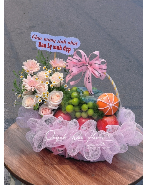 Giỏ trái cây tặng sinh nhật bạn